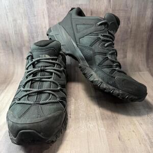 The North Face Ultra 111 Men's Size 11 Black Waterproof Trail Hiking Shoes